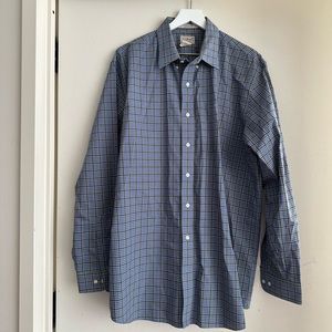 L.L. Bean Plaid Button Down Shirt